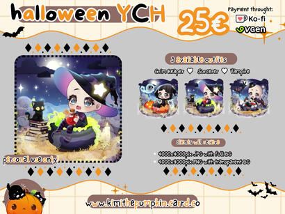 Halloween YCH 2025