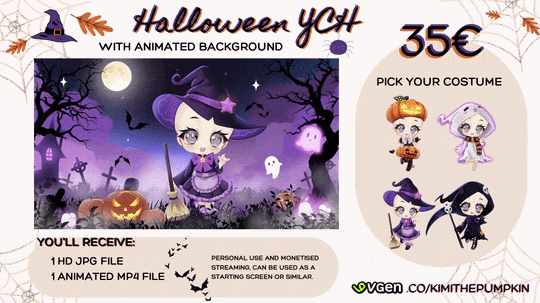 Halloween YCH