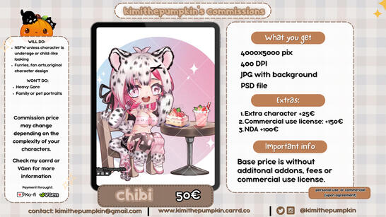 Chibi commissions